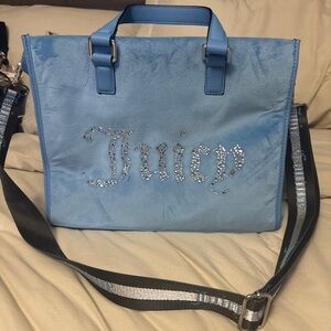 Juicy Couture Blue Tote Bag